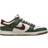 Nike Dunk Low M - Gorge Green/White/Team Red/Gum Medium Brown