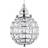 Oriva Chrystal K9 Chromium Fönsterlampa ∅ 10cm