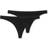 Schiesser Women's 2 Pack Organic Cotton Thong - 95/5