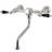 Kingston Brass KS1218PKL Wall Mount Bathroom Faucet Brushed Nickel Brushed Nickel
