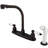 Kingston Brass KB715 Victorian Centerset Kitchen Faucet Brown, Bronze