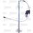 Valeo Fönsterhiss 850494 Aluminium Vridfönster 3-glasfönster Bredd 190cm