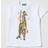 Kenzo Kid's Giraffe Print T-shirt Dress - White