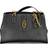 Guess Chic Polyurethane Satchel - Black