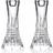 Waterford Lismore Candlestick 17.8cm 2pcs