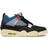 NIKE Union LA x Air Jordan 4 Retro M - Off Noir/Brigade Blue/Dark Smoke Grey/Light Fusion Red