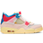 NIKE Union LA x Air Jordan 4 Retro M - Guava Ice/Light Bone/Brigade Blue/Light Fusion Red