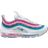 Nike Air Max 97 SE GS - White/Active Fuchsia/Blue Whisper/Blue Lightning