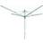 Leifheit Linomatic 400 Easy Umbrella Drying Rack Aluminum