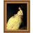 Design Toscano A Lady In Yellow Canvas Replica Painting Small Framed Art