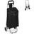 Relaxdays Shopping Trolley Folding Grocery Tote - Black