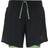 Odlo Women's X-Alp Trail 6 Inch 2-in-1 Running Shorts - Black