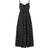 Pepe Jeans Pey Kjole Casual Viscose Blomstret - Sort