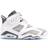 Nike Air Jordan 6 Retro M - White/Cool Grey/Medium Grey