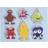 Teddykompaniet Babblarna Shape Puzzle 6 Pieces
