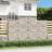 vidaXL 300 180/200 cm/ 2 pcs Arched Gabion Basket Cage