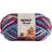 Bernat Blanket Brights Big Ball Yarn-Red, White & Boom Variegated