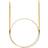 Addi knitting needle circular natura bamboo blue cord 24" us size 2