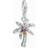 Thomas Sabo Silver Colourful Palm Tree Charm