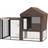 Pawhut Rabbit Hutch Pets Cage Guinea Pig Cage Cover