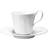 Royal Copenhagen White Elements Kaffekop, Tekop 25cl