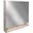 Fackelmann Mirror Cabinet with LED Lighting 80 cm x 81 cm