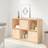 vidaXL Skänk massiv Sideboard
