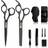 Plus Sirabe 10 Pcs Hair Cutting Scissors Set