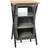 Brunner Mercury Cross Square LS Camping cupboard size 60 x 49 x H100 cm, grey