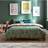 Furn Luna Floral Duvet Cover Green, Brown, White