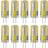 Rayhoo 10pcs g4 led bulbs jc bi-pin base light bulbs 3w ac/dc 12v 20w-30w t3