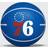 Wilson Philadelphia 76ers Bleu