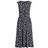 Lauren Ralph Lauren Bubble Crepe Dress - Navy/Cream