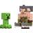 Mattel Minecraft Legends Creeper vs Piglin Bruiser 2 Pack