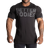 Better Bodies Basic Tapered Tee - Black/Grey