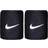 Nike Swoosh Wristband 2-pack - Obsidian/White