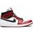 NIKE Air Jordan 1 Mid M - White/Gym Red/Black