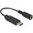 DeLock 65842 USB C - 3.5mm M-F 0.1m