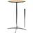 Flash Furniture Cocktail Round Black/Brown Coffee Table 61cm