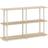 Furinno Turn-N-Tube 47.24 Oak/Beige 3 Book Shelf