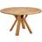 Brafab Circus Matbord Teak Ø130x73 cm Natural