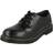 Start-rite Black Leather Wide Fit School Shoes