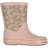 Wheat Juno Rubber Boot Print - Pale Lilac Flowers