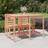vidaXL havebord 159,5x82,5x110 massivt douglasgran