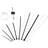 3M FS 500 DW-C buntband Buntband stege Nylon Svart, Vit