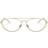 Ray-Ban Unisex Rb6454 Gold Clear Lenses 58-14