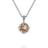 Caroline Svedbom Classic Petite halsband greige rhodium