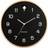 Karlsson Natural Cuckoo - Black Wall Clock