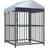 vidaXL Outdoor Dog Kennel with Roof 120x120x150cm Animal Pet Cage Dog House