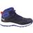 Jack Wolfskin Woodland Texapore Mid Kids - Night Blue/Red